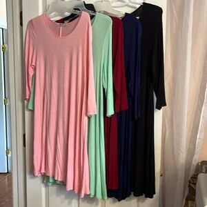 Lot of 5 Lock & Love Premium tunics XL